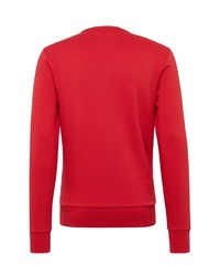 rotes bedrucktes Sweatshirt von Tom Tailor