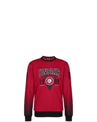 rotes bedrucktes Sweatshirt von Unfair Athletics