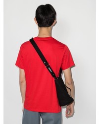 rotes bedrucktes T-Shirt mit einem Rundhalsausschnitt von Kenzo