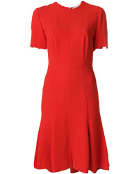 rotes besticktes Kleid von Stella McCartney