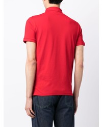 rotes besticktes Polohemd von Polo Ralph Lauren