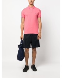 rotes besticktes Polohemd von Polo Ralph Lauren