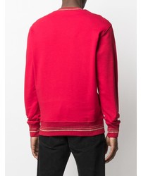 rotes besticktes Sweatshirt von VERSACE JEANS COUTURE