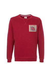 rotes besticktes Sweatshirt von Kent & Curwen