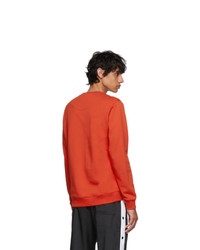 rotes besticktes Sweatshirt von Kenzo