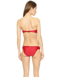 rotes Bikinioberteil von Vix Swimwear