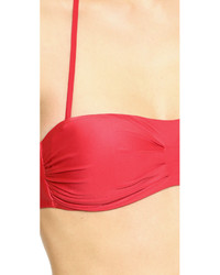 rotes Bikinioberteil von Vix Swimwear