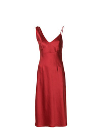 rotes Camisole-Kleid von T by Alexander Wang