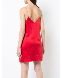 rotes Camisole-Kleid von Amiri