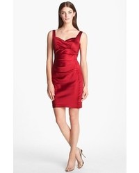 rotes Cocktailkleid