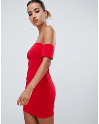 rotes figurbetontes Kleid von AX Paris