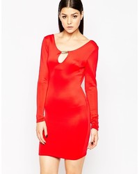 rotes figurbetontes Kleid von Club L