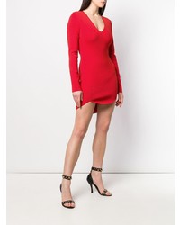 rotes figurbetontes Kleid von Dsquared2