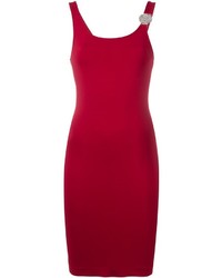 rotes figurbetontes Kleid von Versus
