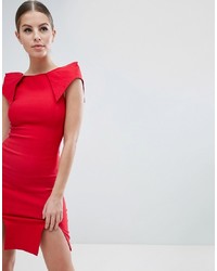 rotes figurbetontes Kleid von Vesper