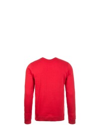 rotes Fleece-Sweatshirt von Nike