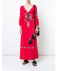rotes Folklore Kleid von Figue