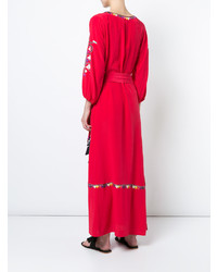 rotes Folklore Kleid von Figue