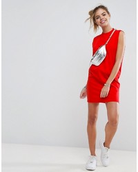 rotes Freizeitkleid von Asos