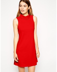 rotes gerade geschnittenes Kleid von Asos