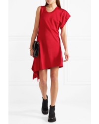 rotes gerade geschnittenes Kleid von MM6 MAISON MARGIELA