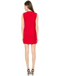 rotes gerade geschnittenes Kleid von Mason by Michelle Mason