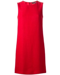 rotes gerade geschnittenes Kleid von Dolce & Gabbana