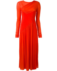 rotes gerade geschnittenes Kleid von Emilio Pucci