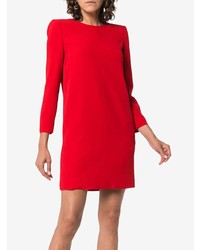 rotes gerade geschnittenes Kleid von Givenchy