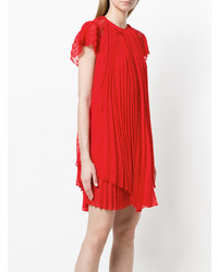 rotes gerade geschnittenes Kleid von Giamba