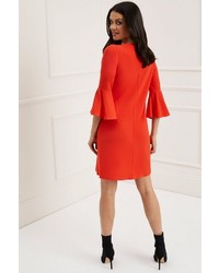 rotes gerade geschnittenes Kleid von Lipsy