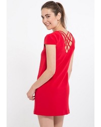 rotes gerade geschnittenes Kleid von Mexx