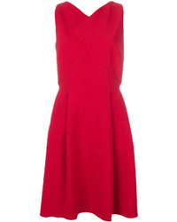 rotes gerade geschnittenes Kleid von Roland Mouret