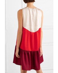 rotes gerade geschnittenes Kleid von Paper London