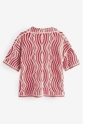 rotes Häkelhemd von NEXT