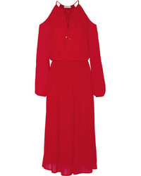 rotes Kleid mit Ausschnitten von MICHAEL Michael Kors
