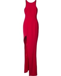 rotes Kleid mit Schlitz von Jay Godfrey