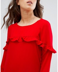 rotes Kleid von Only