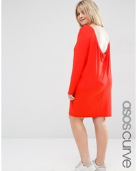 rotes Kleid von Asos