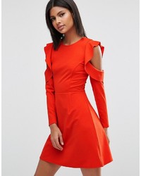 rotes Kleid von Asos