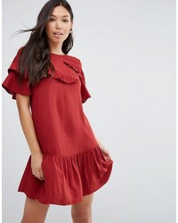 rotes Kleid von Asos