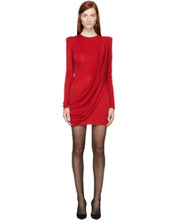 rotes Kleid von Balmain