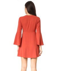 rotes Kleid von Halston