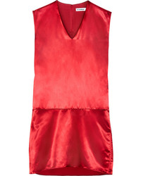 rotes Kleid von Jil Sander