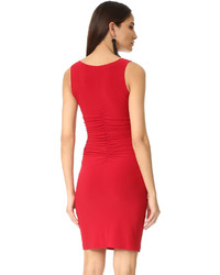 rotes Kleid von Norma Kamali