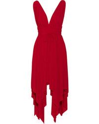 rotes Kleid von Norma Kamali