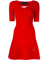 rotes Kleid von Philipp Plein