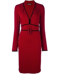 rotes Kleid von Roberto Cavalli