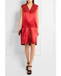 rotes Kleid von Jil Sander