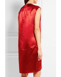 rotes Kleid von Jil Sander